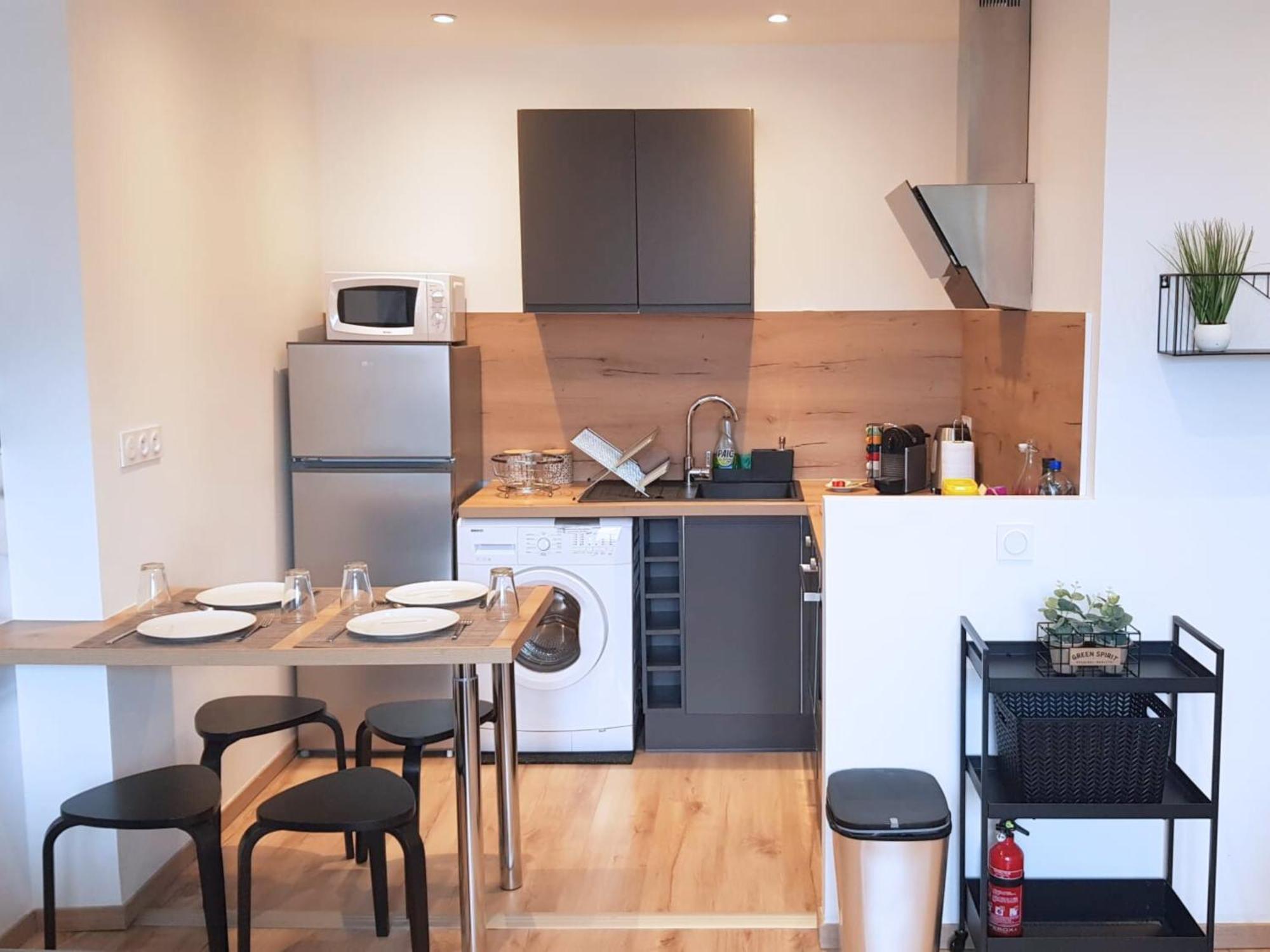Vue Montagne - Appt Cosy Et Calme - Netflix - Fibre Apartment Grenoble Luaran gambar