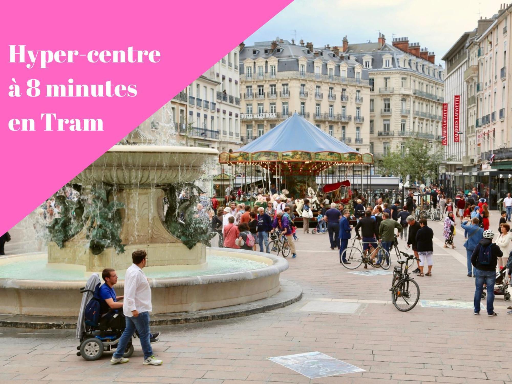 Vue Montagne - Appt Cosy Et Calme - Netflix - Fibre Apartment Grenoble Luaran gambar